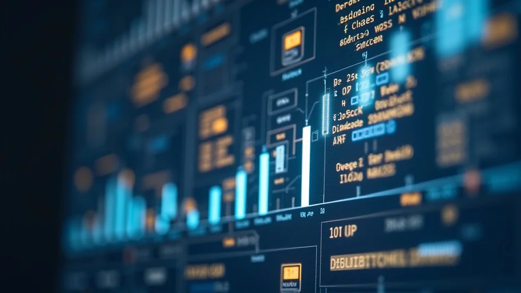 The image shows financial charts and data, illustrating the concept of earning calls explained today.